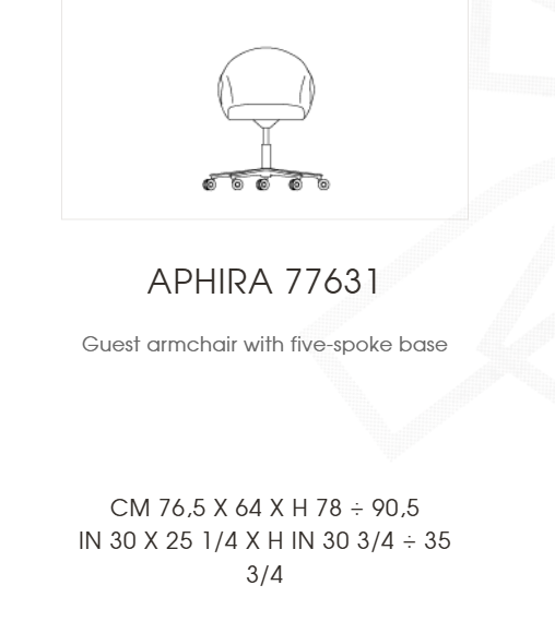 APHIRA Chairs
