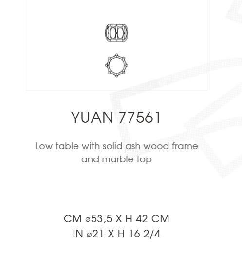 YUAN Coffee Tables